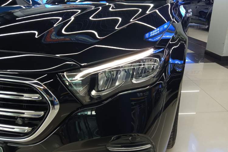 Used Mercedes-Benz E-Class New Energy 2024 E 350 e L Plug-in Hybrid Sedan Left Front Headlight