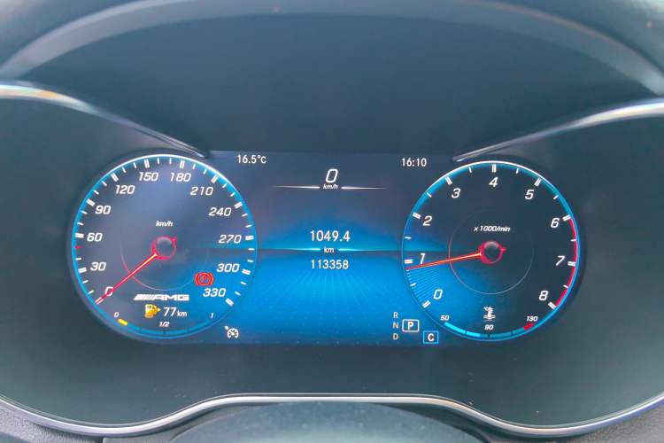 Used Mercedes-Benz C-Class 2020 Restyled C 260 L Sport Edition Instrument Cluster