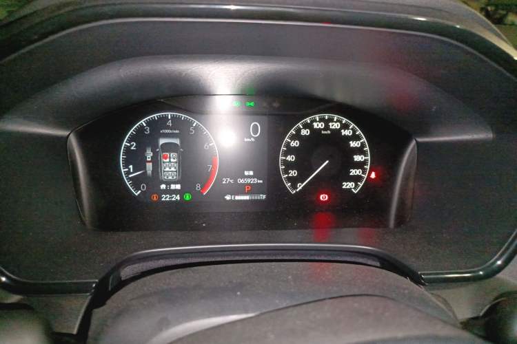 Used Honda CR-V 2023 240TURBO Two-Wheel Drive FENGSHANG Edition 7 Seats Instrument Cluster