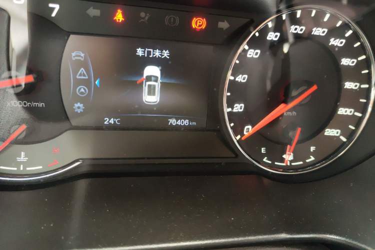 Used CHANGAN CS35PLUS 2018 1.6L Manual Changlian Edition China V Standard Odometer Close Up