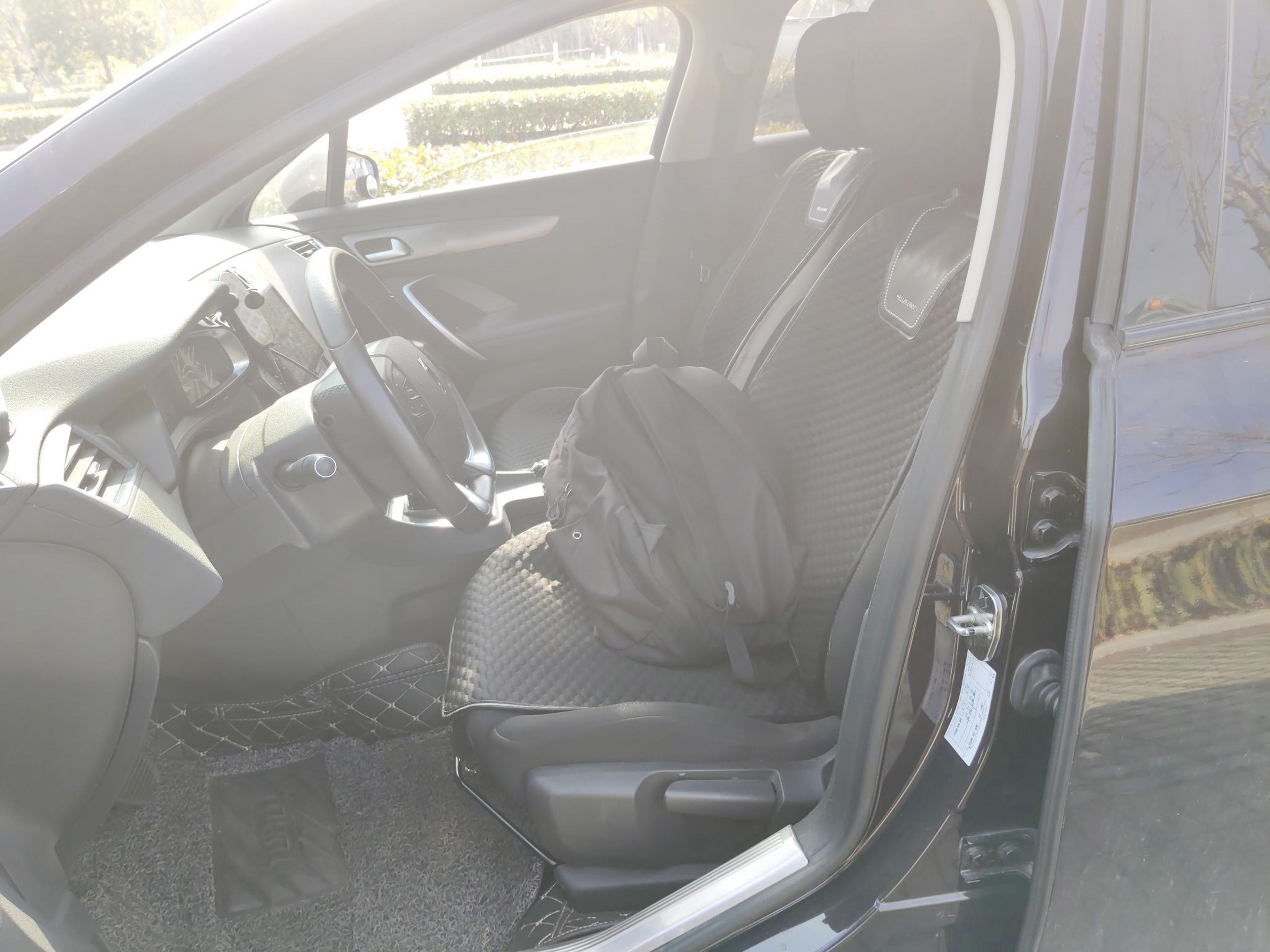 Avant de la voiture