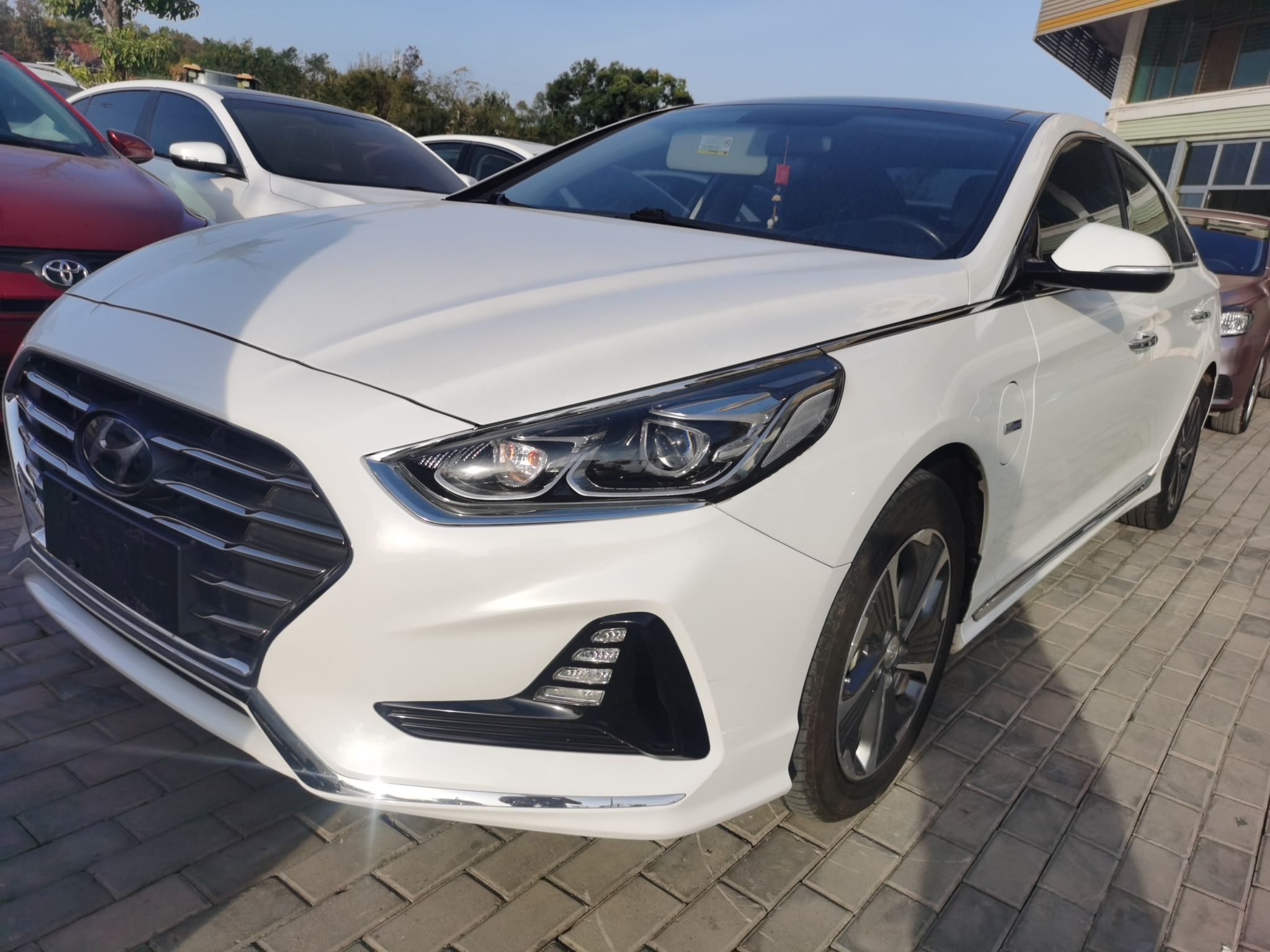 تحت مقدمة السيارة