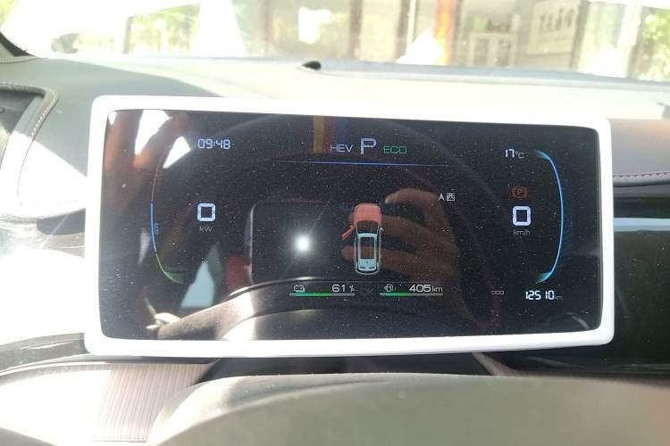 Used BYD Song Pro New Energy 2024 HONOR Edition DM-i 71KM Navigation Model Instrument Cluster