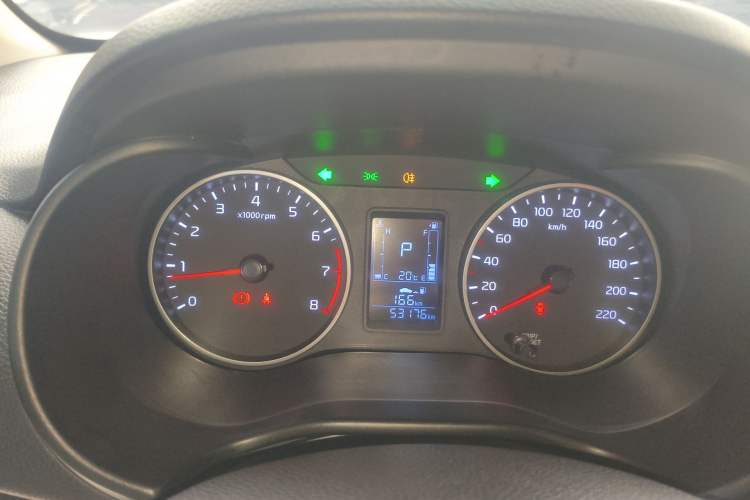 Used Kia Pegas 2020 Revised Version 1.4L Automatic Comfortable with Sunroof Instrument Cluster