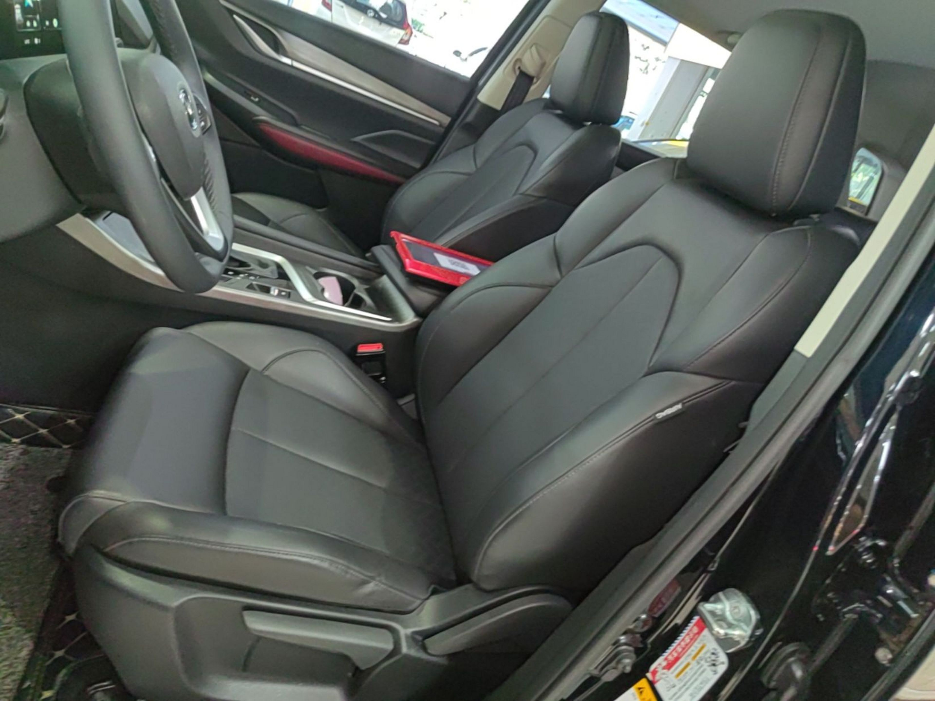 Avant de la voiture