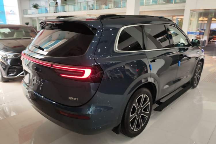 Used Hima AITO M7 2024 1.5T Intelligent Driving 4WD Ultra Version 6 Seats Rear Right 45 Deg