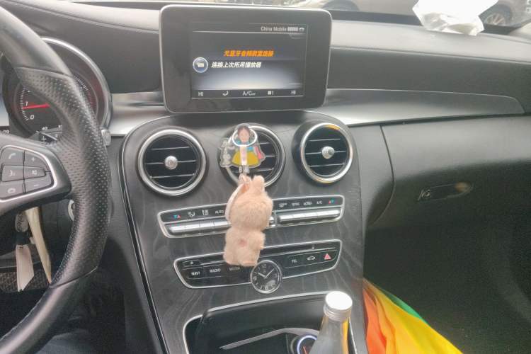 Used Mercedes-Benz C-Class 2015 Restyled C 180 L Sport Edition Audio And AC Panel