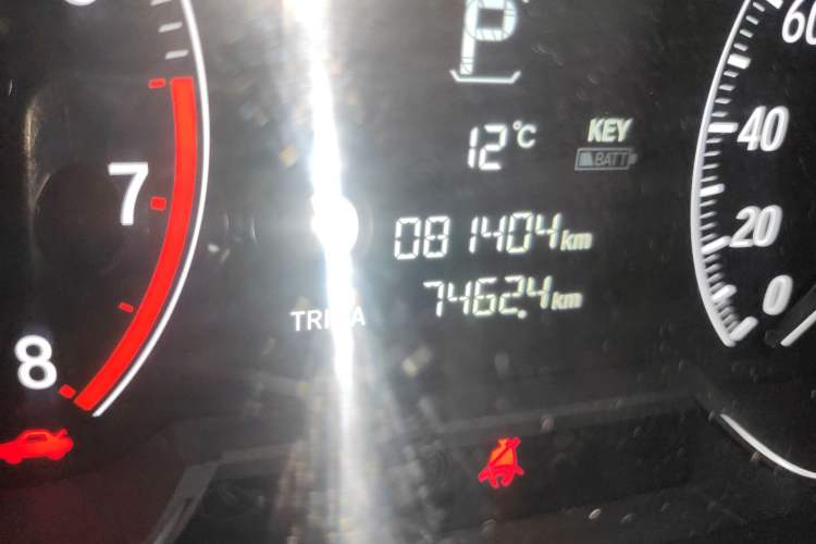 Used Honda Accord 2018 260TURBO Elite Edition China VI Odometer Close Up