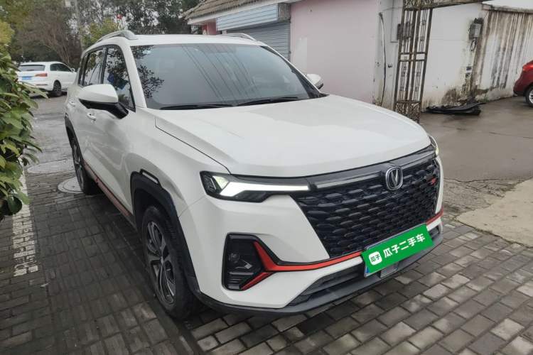 Used Changan CS35PLUS 2021 Revised Version Blue Whale NE 1.4T DCT Luxury Edition
