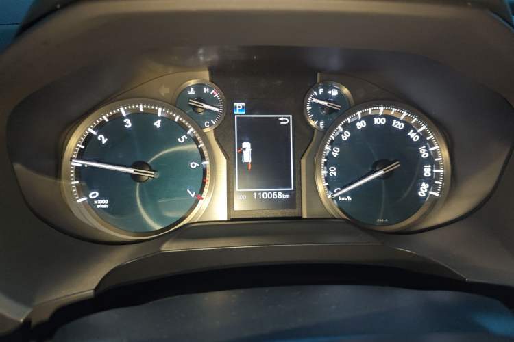 Used Toyota Prado 2018 3.5L Automatic TX-L with Rear-Mounted Spare Tire Instrument Cluster
