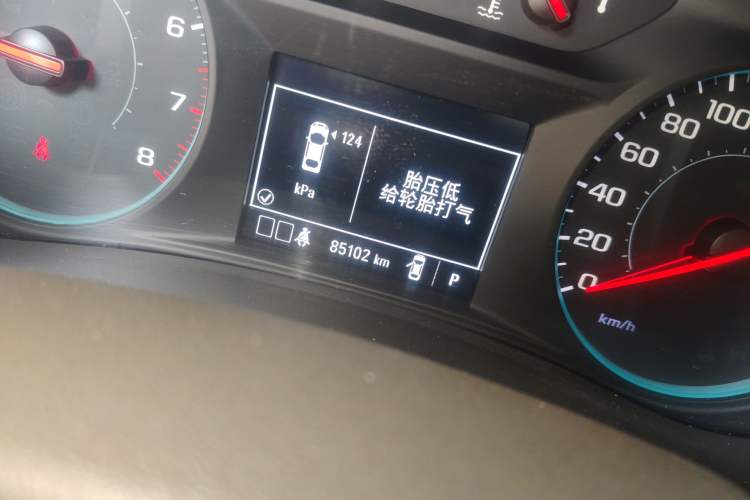 Used Chevrolet Malibu XL 2019 535T CVT Rui Xing Edition Odometer Close Up