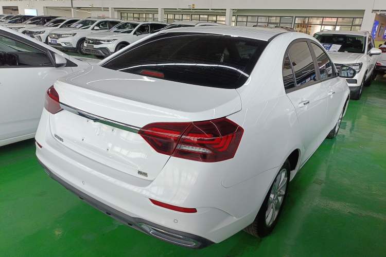 Used Geely Auto Emgrand 2021 UP 1.5L CVT Luxury Model Rear Right 45 Deg