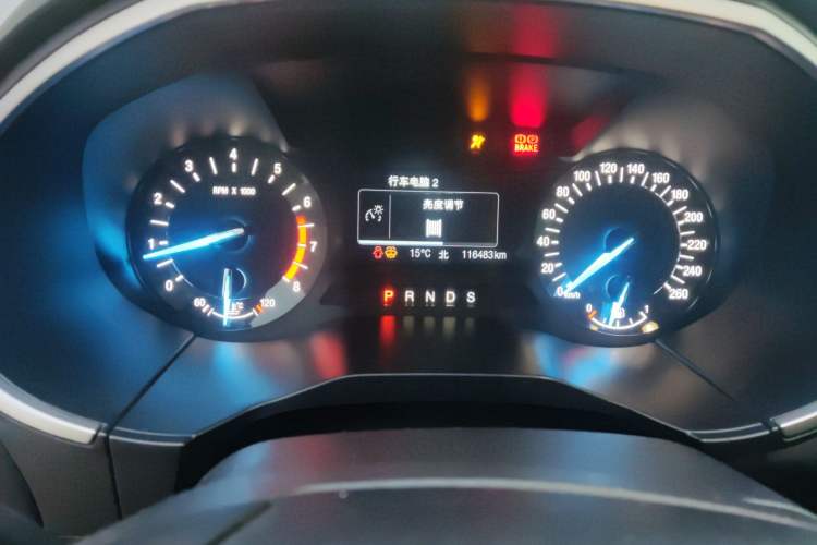 Used Ford Edge 2016 EcoBoost 245 Two-Wheel-Drive Platinum Edition 7-Seater Instrument Cluster