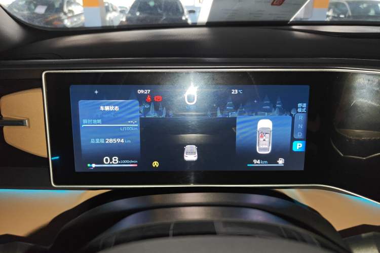 Used Geely Auto icon 2023 1.5TD Chocolate Smoothie Edition Instrument Cluster