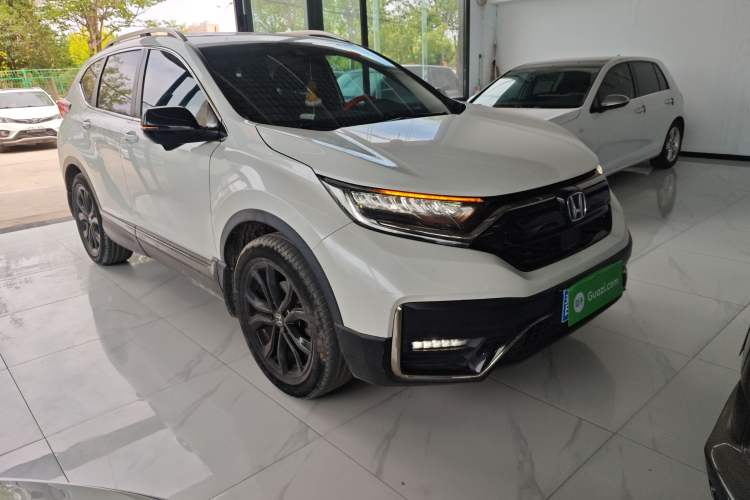 Used Honda CR-V 2021 240TURBO CVT 2WD Black Jazz Edition Front Right 45 Deg