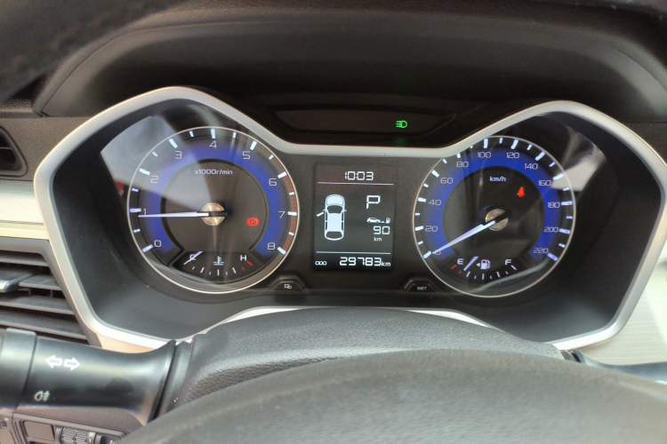 Used Geely Auto Vision X3 2019 Upgraded Model 1.5L CVT Elite Version Instrument Cluster