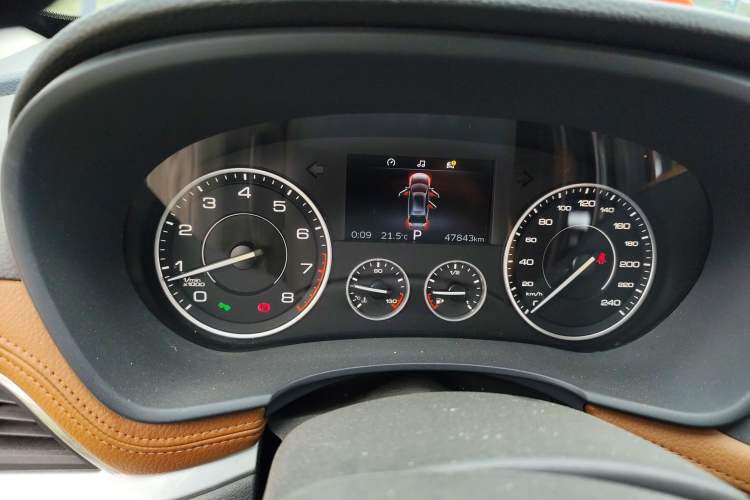 Used BORGWARD BX7 2016 28T Four-Wheel Drive Flagship Version 5 Seats Instrument Cluster