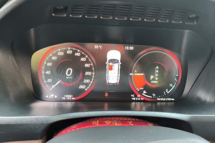 Used Volvo XC90 New Energy 2018 E-Drive Hybrid T8 Prestige 7-Seater Instrument Cluster