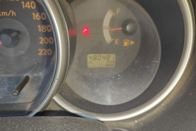 Used Nissan Livina 2008 JINRUI 1.6L Manual Standard Edition Odometer Close Up