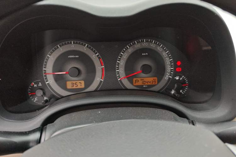 Used Toyota Corolla 2013 Special Edition 1.6L Automatic GL Cool Model Instrument Cluster