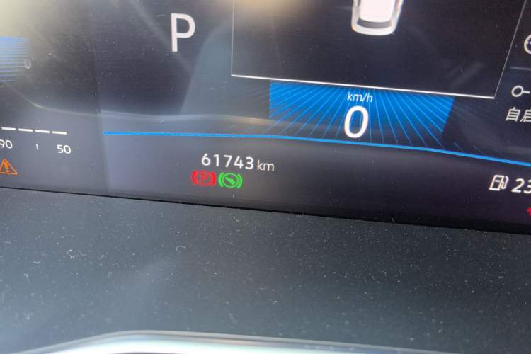 Used Volkswagen Sagitar 2021 280TSI DSG Comfort Connect Edition Odometer Close Up