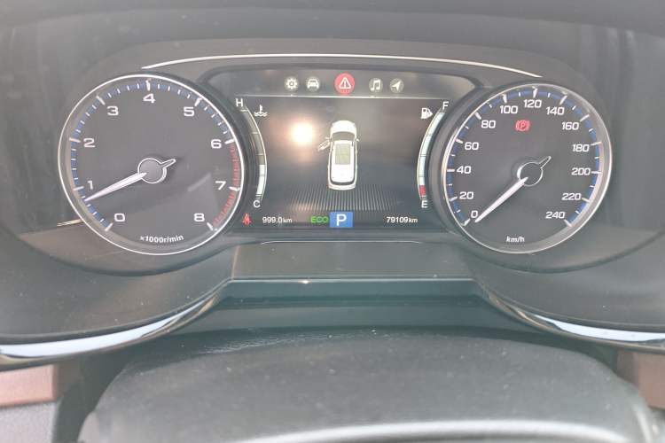 Used GAC Trumpchi GS8 2019 390T Two-Wheel Drive Luxury Smart Connectivity Version (7 Seats) Odometer Close Up