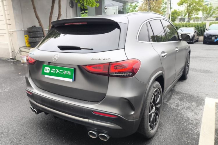 Used Mercedes-Benz GLA AMG 2021 AMG GLA 45 4MATIC+ Rear Right 45 Deg