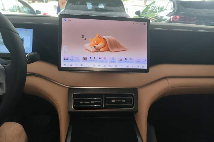 Used BYD Song L DM-i 2025 Intelligent Driving Version 112 km Leading Trim Audio And AC Panel