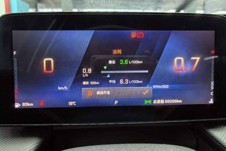 Used Chevrolet Monza 2024 1.5L Dual-Clutch Enjoyment Edition Instrument Cluster