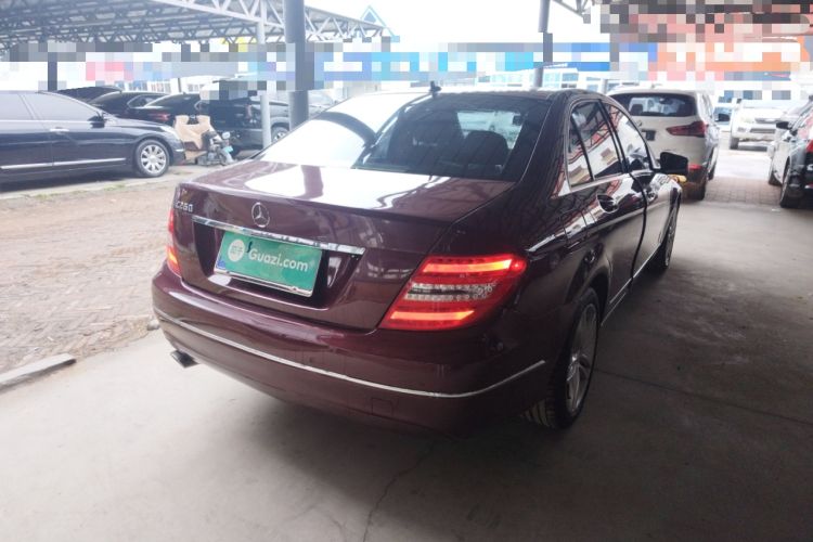 Used Mercedes-Benz C-Class 2013 C 260 CGI Elegant Model Rear Right 45 Deg