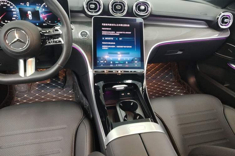 Used Mercedes-Benz C-Class 2023 C 260 L Sport Edition Audio And AC Panel