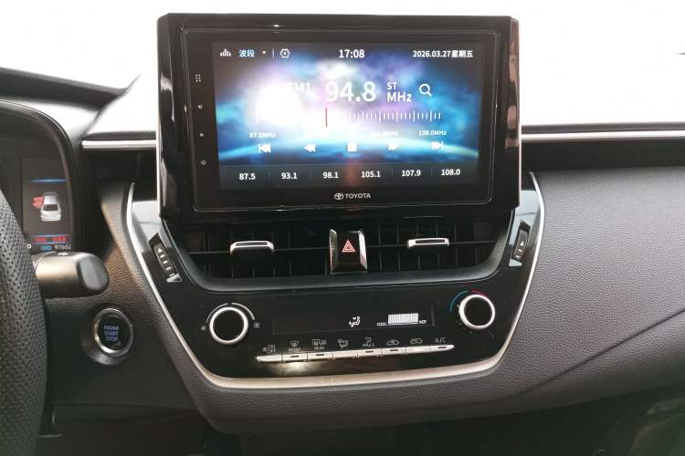 Used Toyota Corolla 2019 1.2T S-CVT GL-i Elite Edition Audio And AC Panel