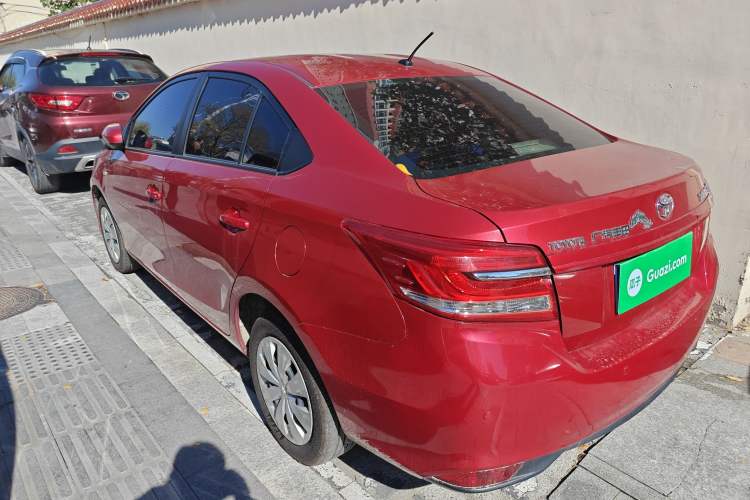 Used Toyota YARiS L Zhi Xiang 2017 1.5E CVT Dynamic Edition Rear Left 45 Deg