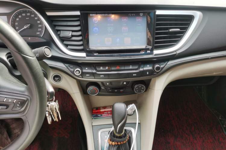 Used Buick GT 2015 15N Automatic Elite Version Audio And AC Panel