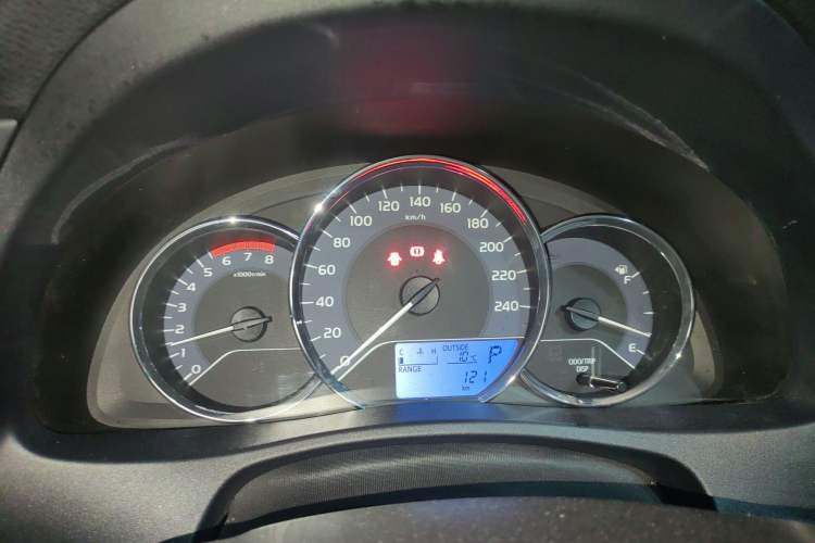 Used Toyota Levin 2017 Revised 185T CVT Elite Edition China V Standard Instrument Cluster