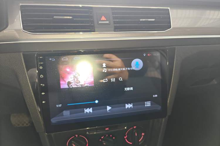 Used Volkswagen Bora 2018 1.5L Automatic Fashion Model Audio And AC Panel