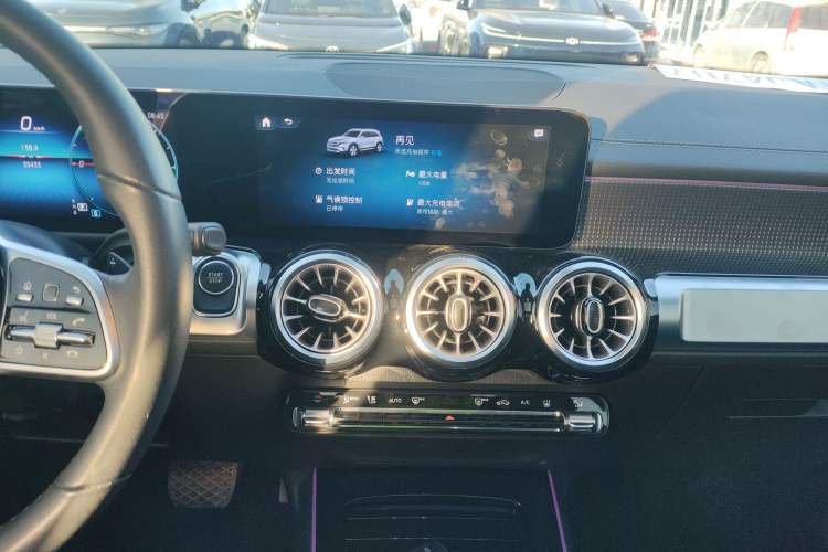 Used Mercedes-Benz EQB 2022 EQB 260 Audio And AC Panel