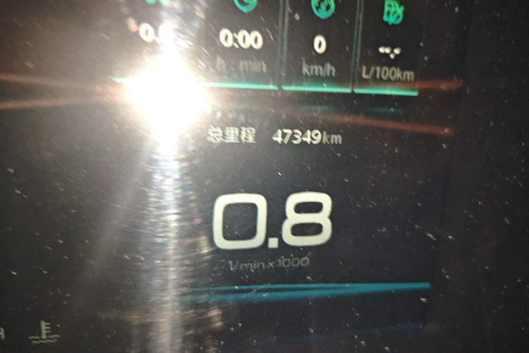 Used Roewe RX5 MAX 2022 1.5T Automatic Zhiwei Prestige Edition Odometer Close Up