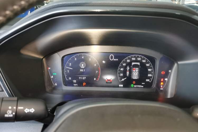 Used Honda Breeze 2023 240TURBO Two-Wheel-Drive Luxury PRO 7-Seater Instrument Cluster
