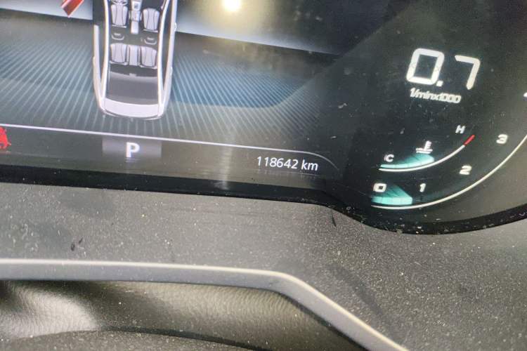 Used Roewe i5 2019 1.5L Automatic 4G Connected Linghao Flagship Edition Odometer Close Up