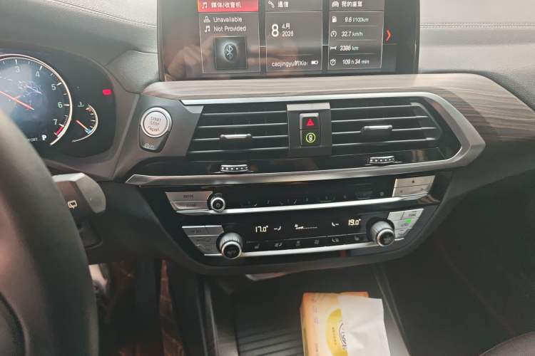 Used BMW X3 2018 xDrive28i Luxury Package China VI Emission Standard Audio And AC Panel