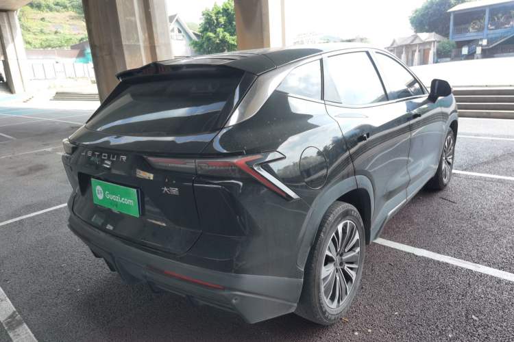 Used JETOUR Dashing 2022 1.6T DCT King PLUS Rear Right 45 Deg