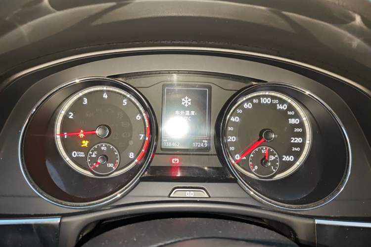 Used Volkswagen Teramont 2019 380TSI Four-Wheel Drive Luxury Version China V Standard Instrument Cluster