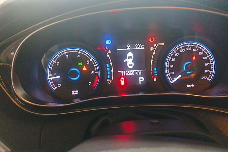 Used Fiat Ottimo 2014 1.4T Automatic Comfort Edition Instrument Cluster