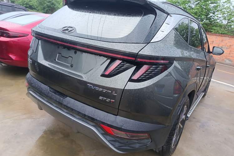 Used Hyundai Tucson 2023 Tucson L 1.5T Automatic Two-Wheel Drive GLX Elite Edition Rear Right 45 Deg