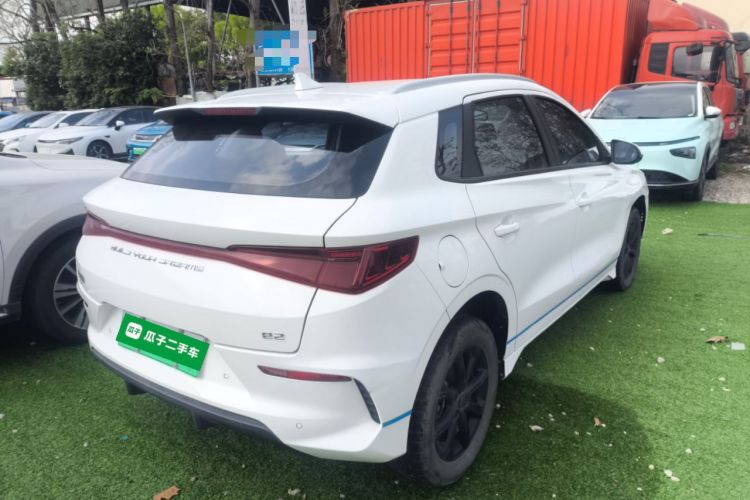 Used BYD e2 2021 Luxury Model Rear Right 45 Deg