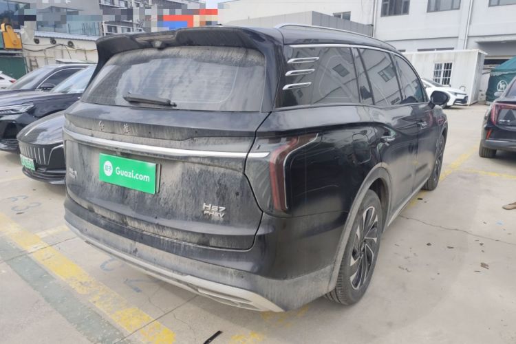 Used Hongqi HS7 PHEV 2024 2.0T PHEV Four-Wheel Drive Flagship Edition 6 Seats Rear Right 45 Deg