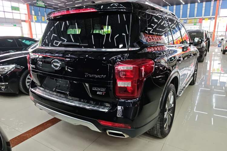 Used GAC Trumpchi GS8 2017 320T Two-Wheel Drive Luxury Smart Connectivity Version (7 Seats) Rear Right 45 Deg