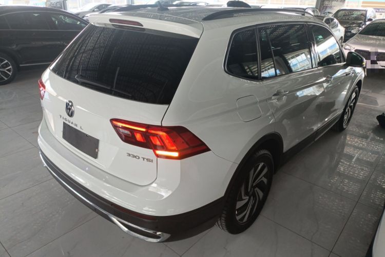 Used Volkswagen Tiguan L 2023 330TSI Automatic Two-Wheel Drive Comfort Edition Rear Right 45 Deg