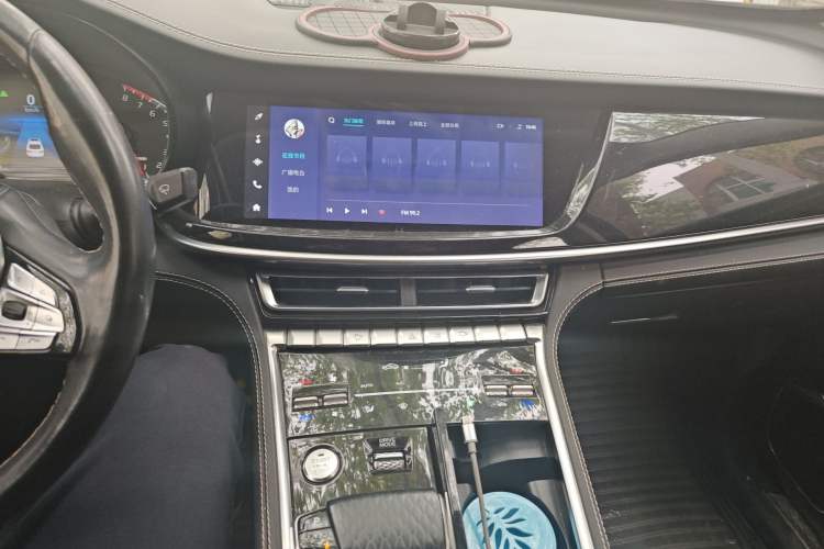 Used CHANGAN CS85 COUPE 2019 2.0T Automatic Luxury Edition China V Standard Audio And AC Panel